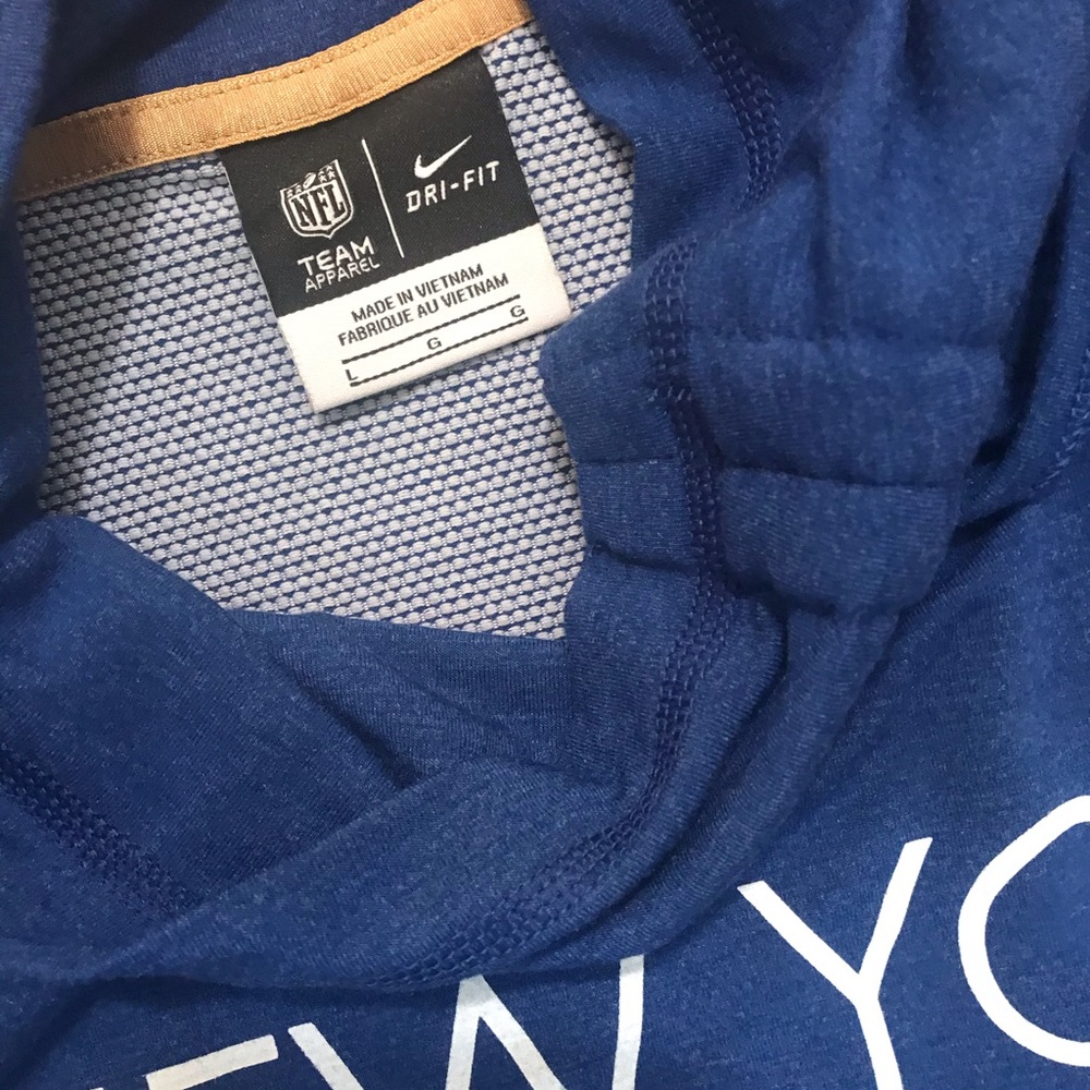 NIKE NEW YORK GIANTS NFL WOMENS COWEL DRI FIT - Picture 8 of 8